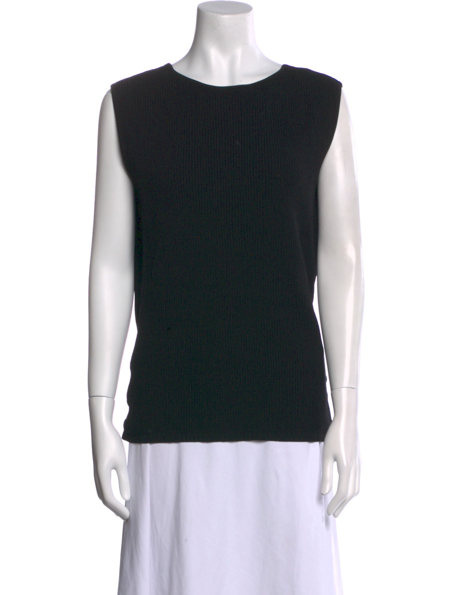 KAUFMANFRANCO Bateau Neckline Sleeveless Top