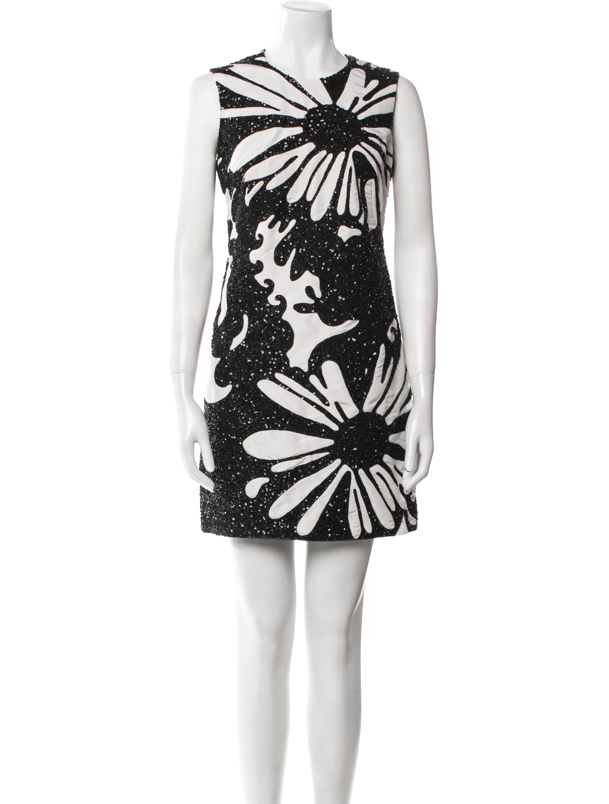 KAUFMANFRANCO Printed Mini Dress