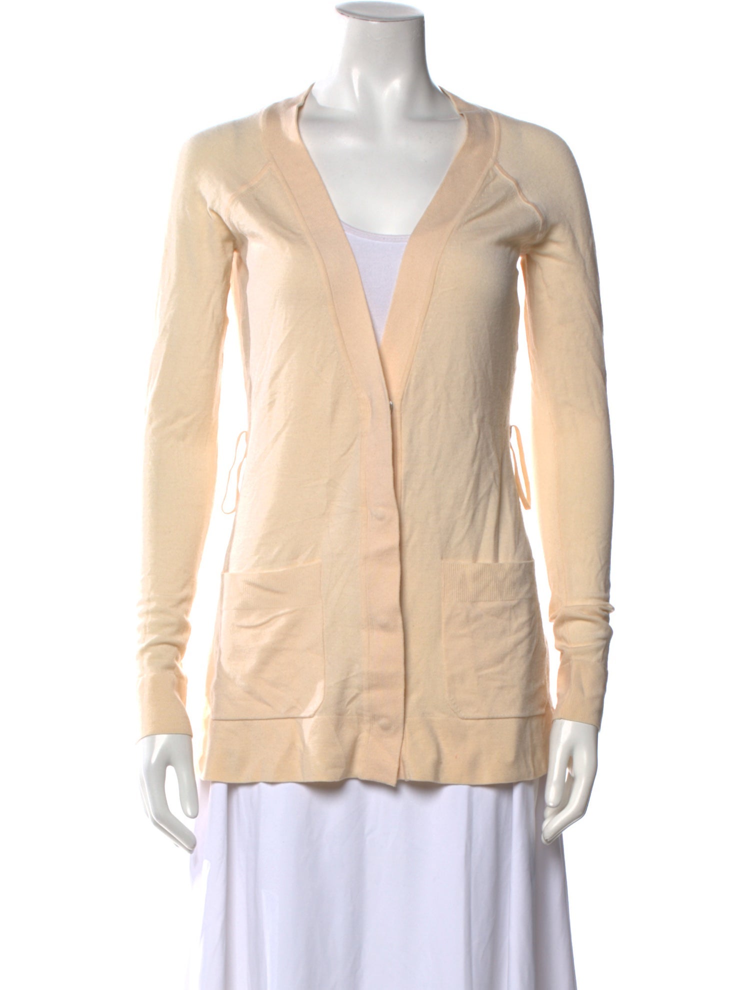 KAUFMANFRANCO Merino Wool V-Neck Sweater