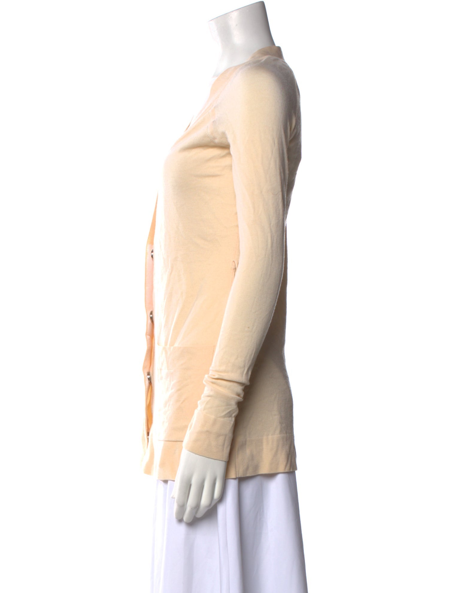 KAUFMANFRANCO Merino Wool V-Neck Sweater