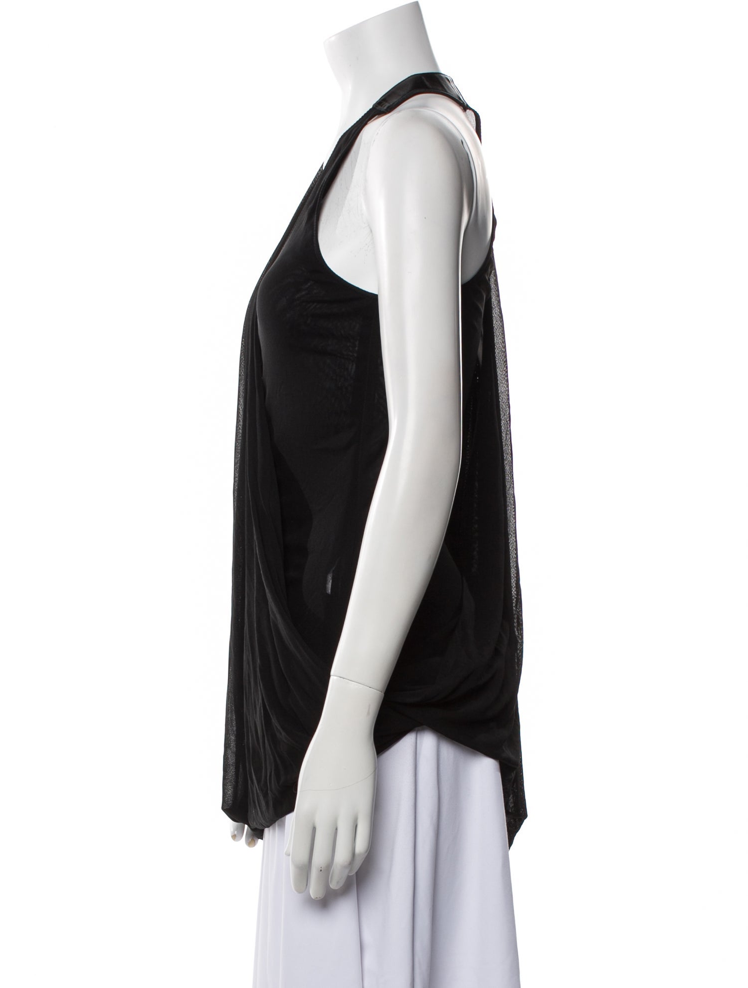 KAUFMANFRANCO V-Neck Sleeveless Top