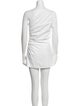 KAUFMANFRANCO One-Shoulder Mini Dress