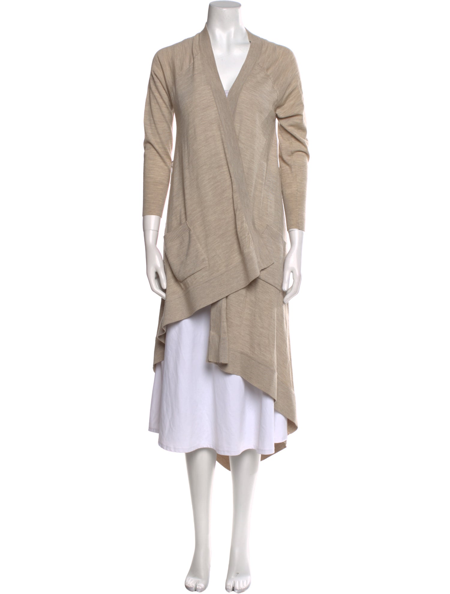 KAUFMANFRANCO Merino Wool V-Neck Sweater