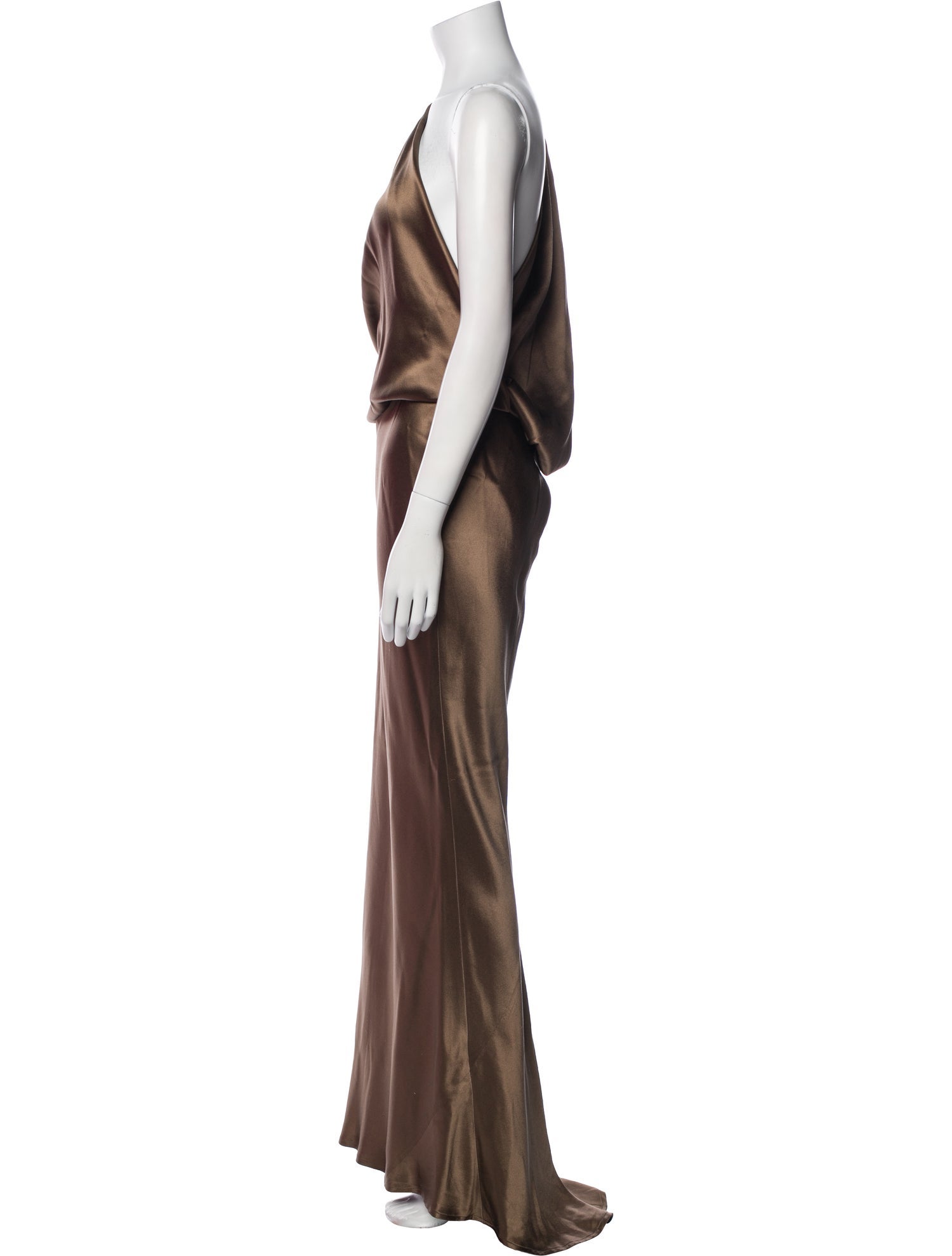 KAUFMANFRANCO Silk Long Dress