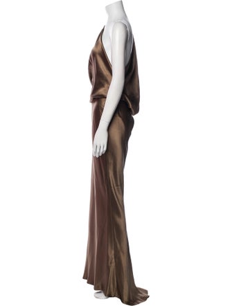 KAUFMANFRANCO Silk Long Dress