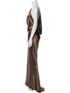 KAUFMANFRANCO Silk Long Dress