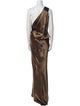 KAUFMANFRANCO Silk Long Dress
