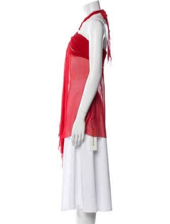 KAUFMANFRANCO Silk Halterneck Tunic