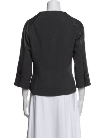 KAUFMANFRANCO Leather Faux Fur Jacket