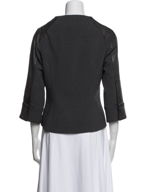 KAUFMANFRANCO Leather Faux Fur Jacket