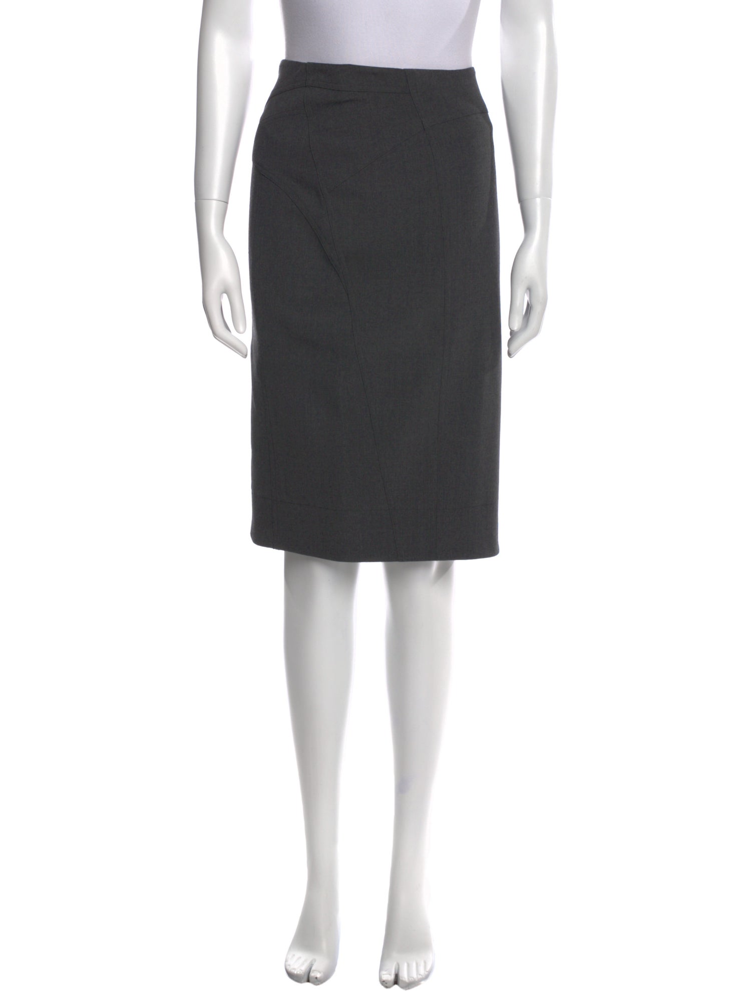 KAUFMANFRANCO Wool Knee-Length Skirt