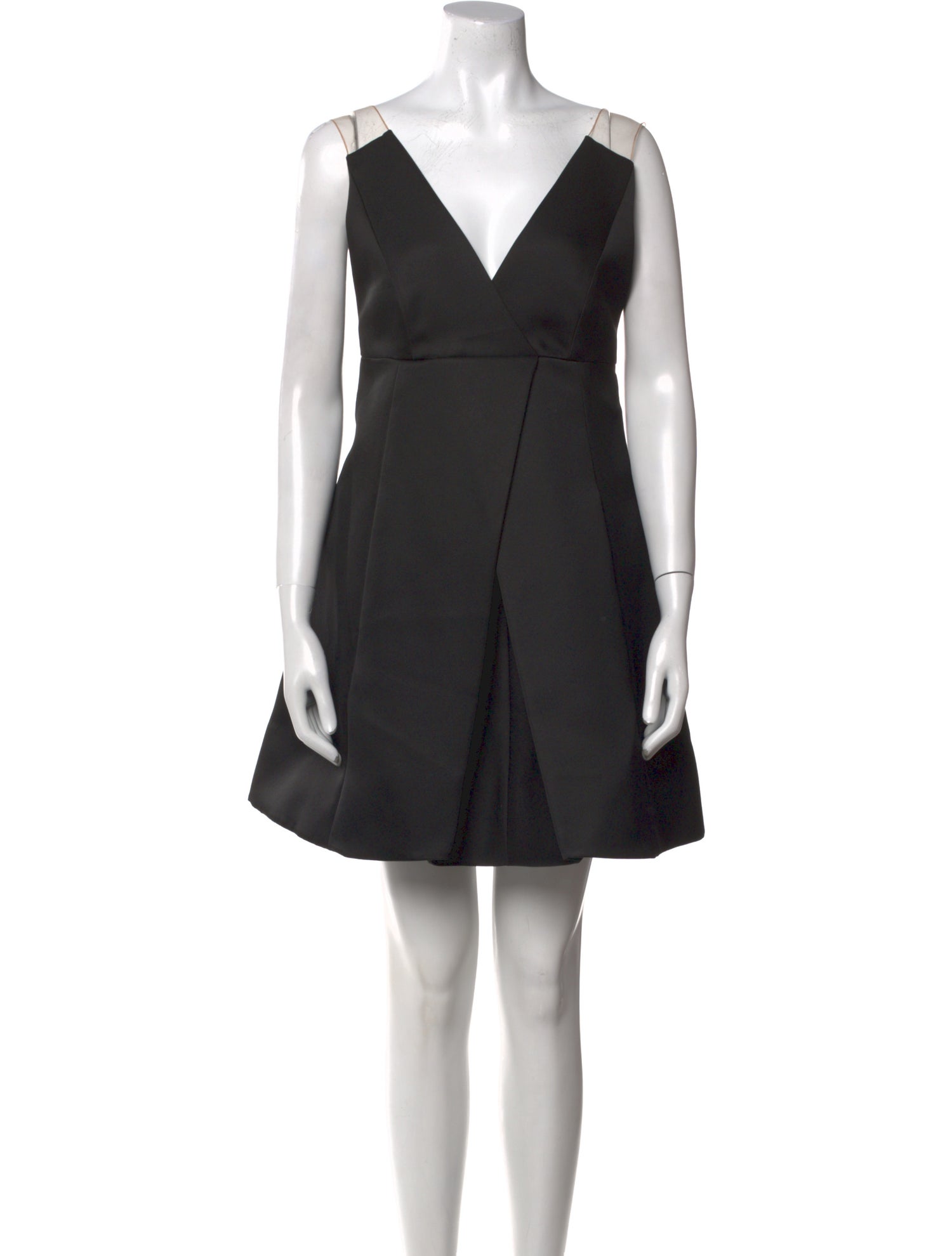 KAUFMANFRANCO V-Neck Mini Dress