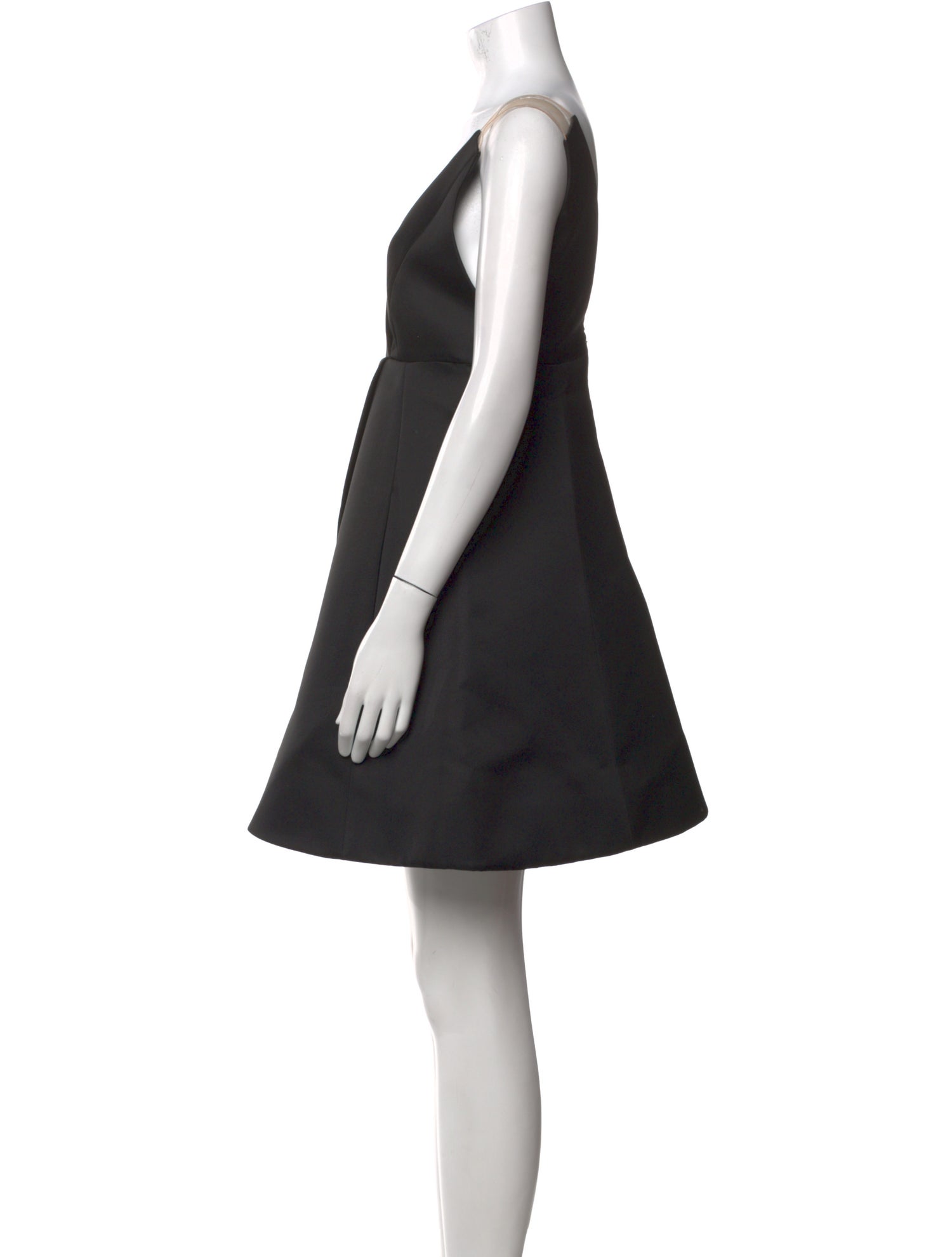 KAUFMANFRANCO V-Neck Mini Dress