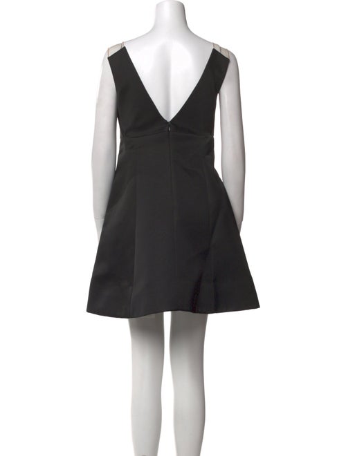 KAUFMANFRANCO V-Neck Mini Dress