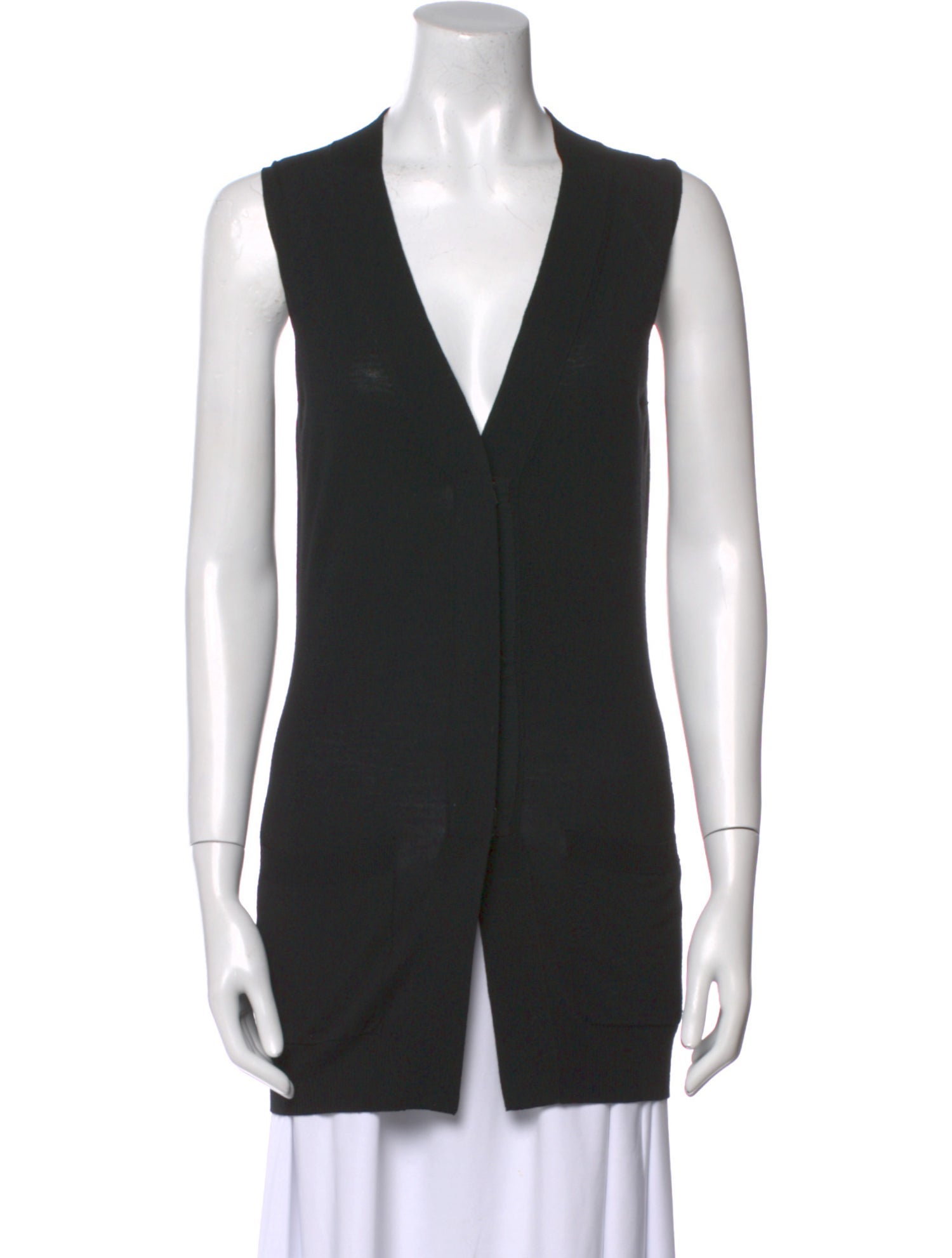 KAUFMANFRANCO Merino Wool V-Neck Sweater