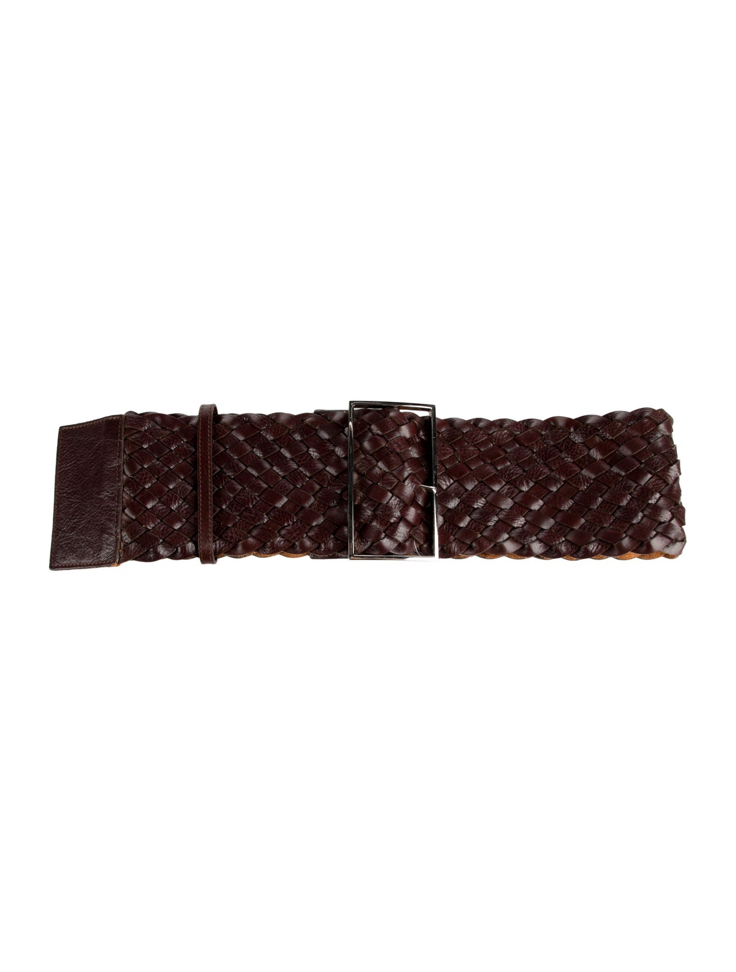 KAUFMANFRANCO Wide Leather Waist Belt
