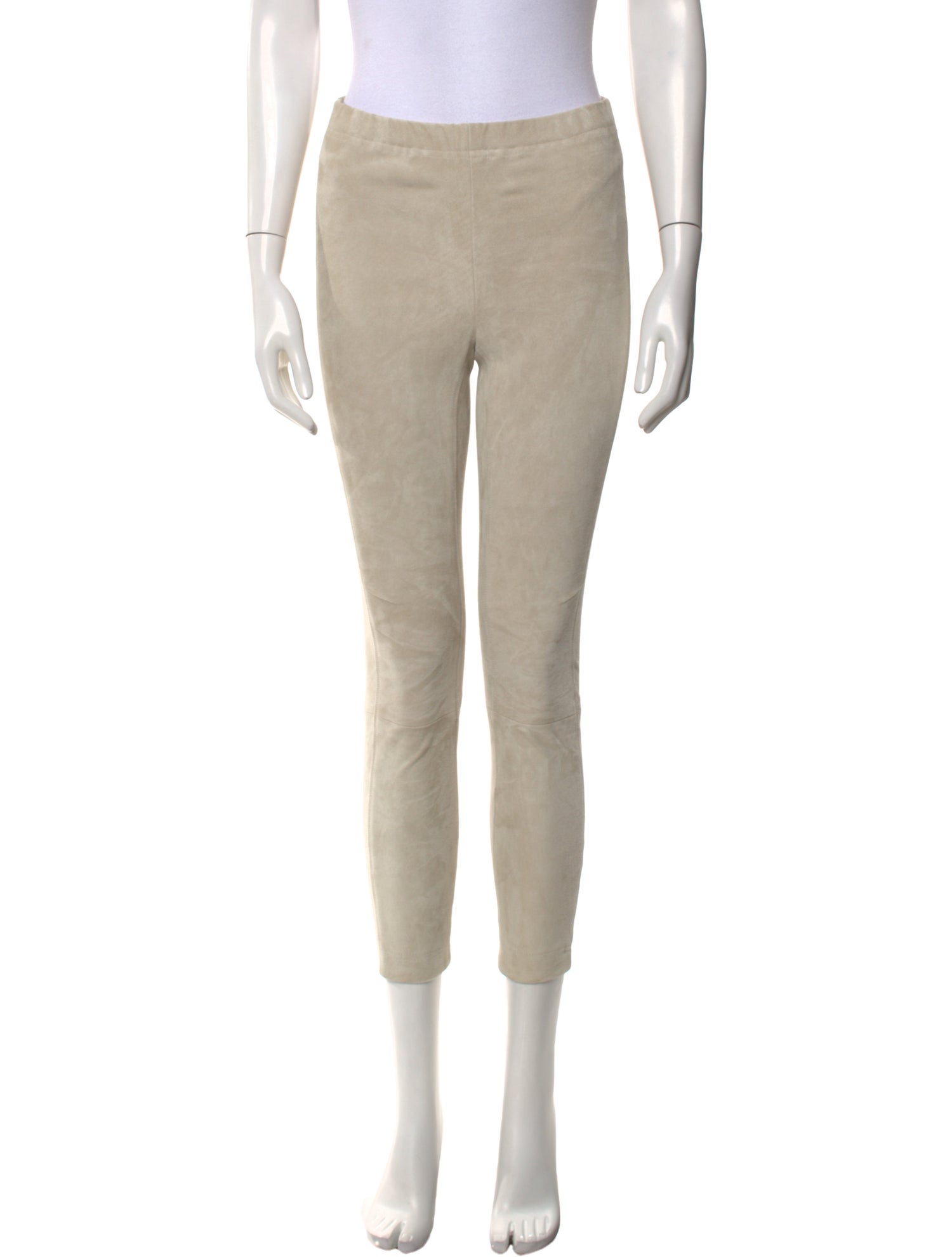KAUFMANFRANCO Lambskin Skinny Leg Pants