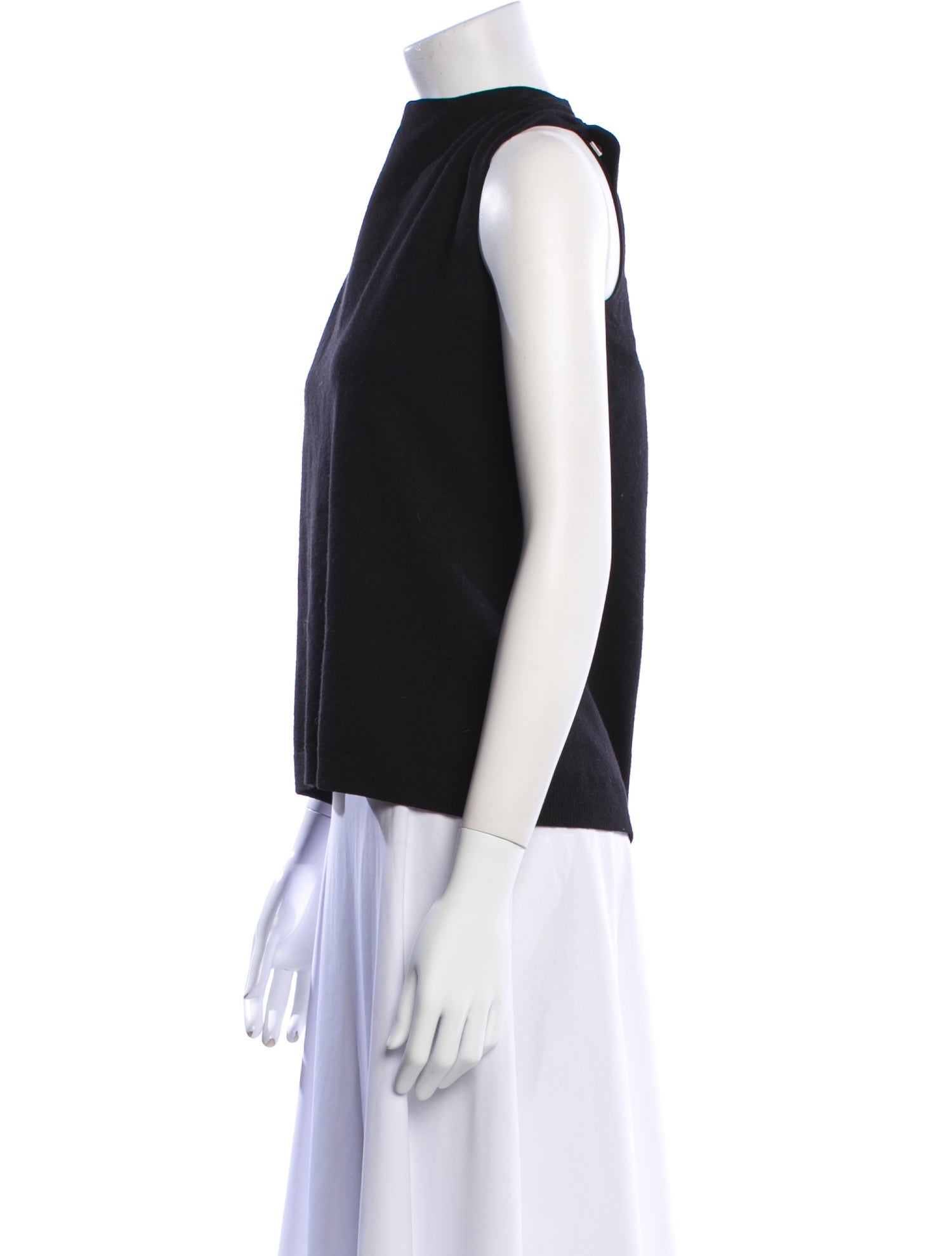 KAUFMANFRANCO Merino Wool Mock Neck Sweater