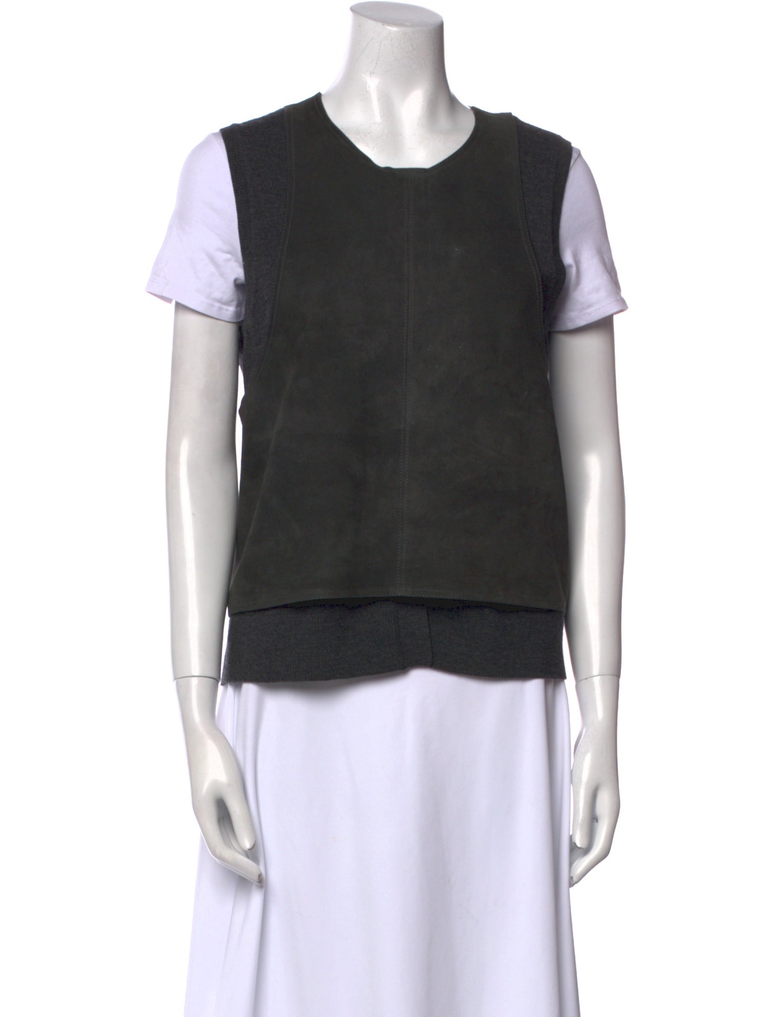 KAUFMANFRANCO Merino Wool Crew Neck Top