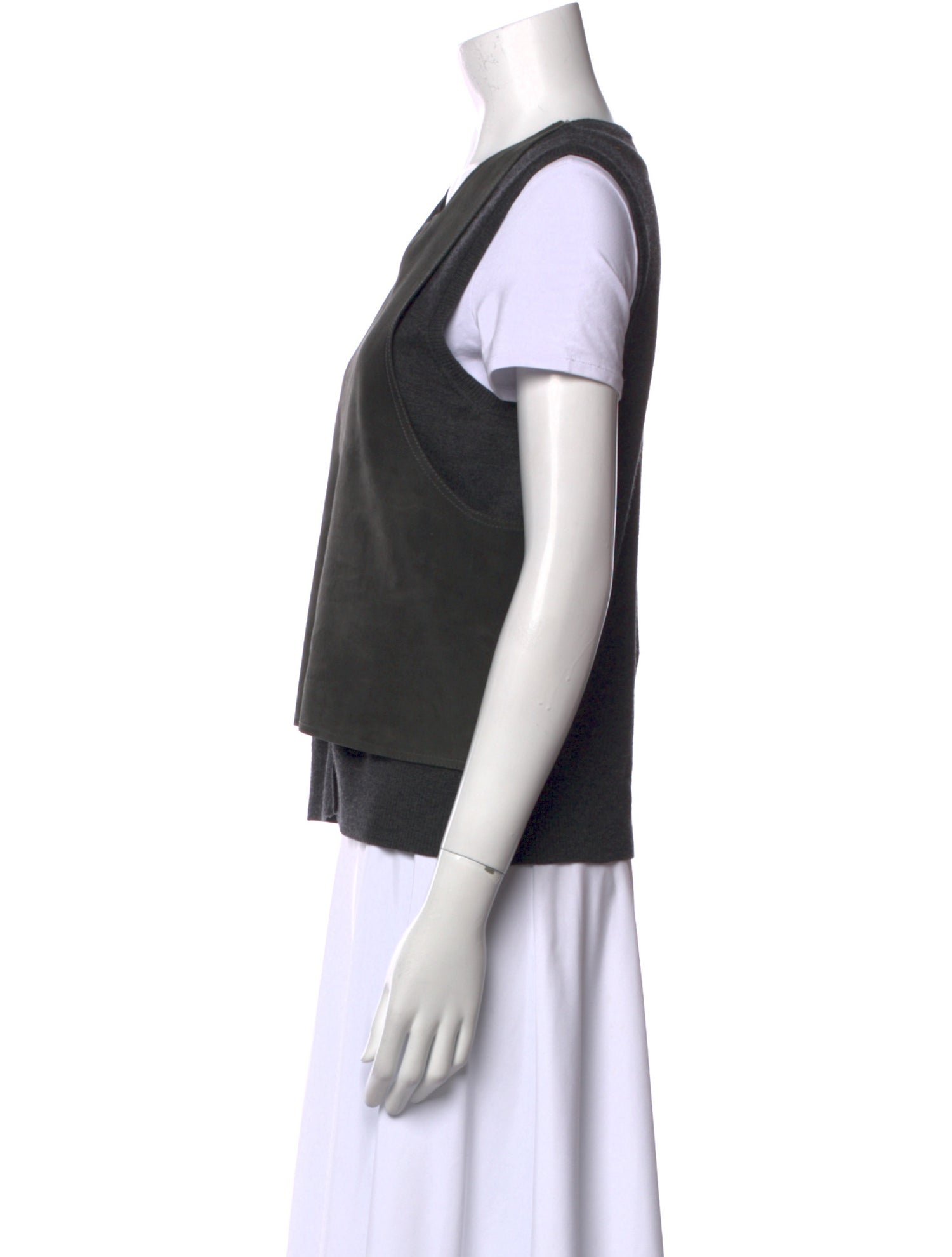 KAUFMANFRANCO Merino Wool Crew Neck Top