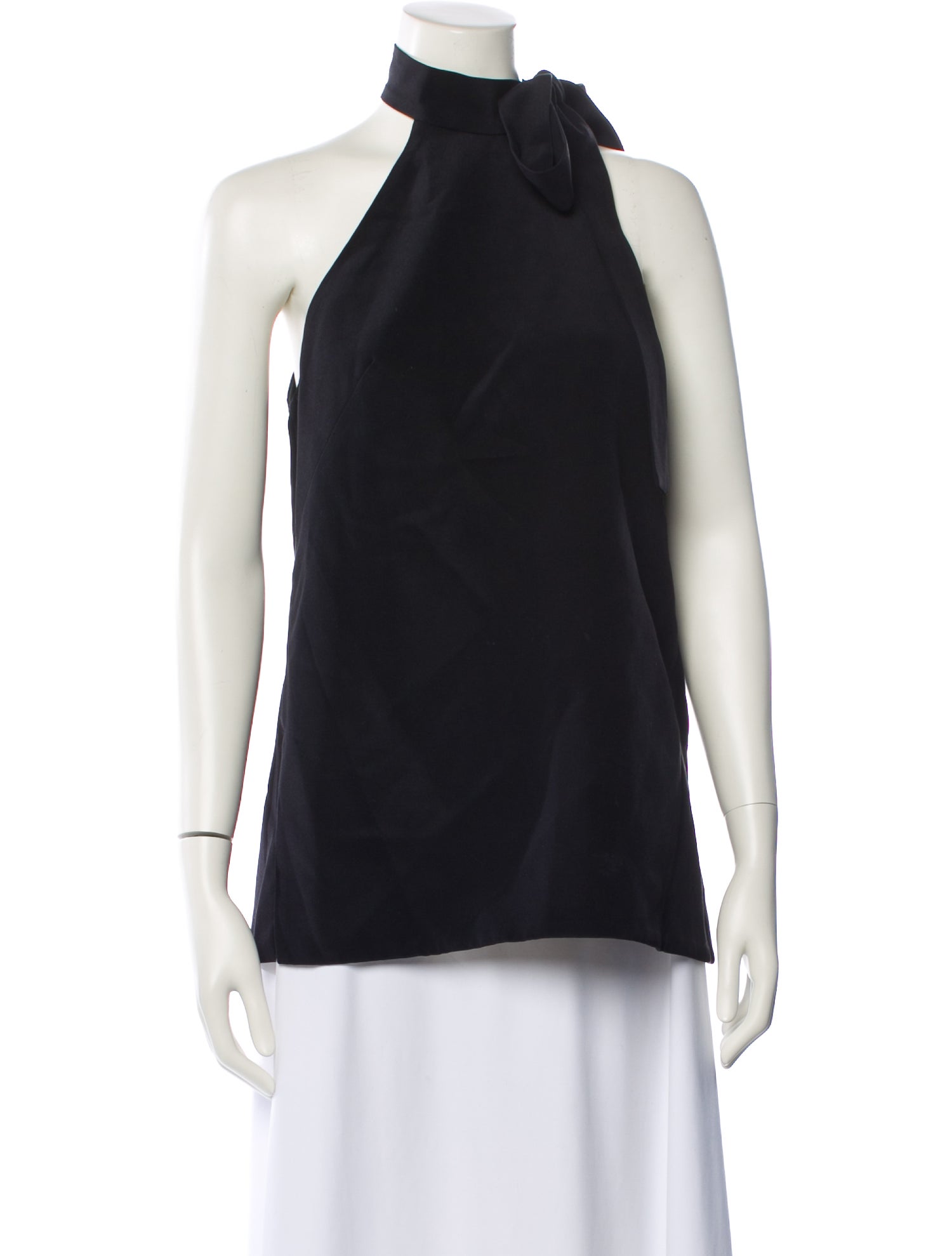 KAUFMANFRANCO Silk One-Shoulder Blouse