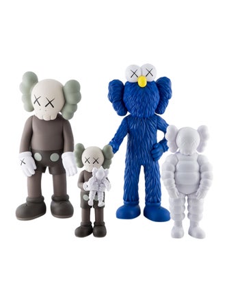 KAWS 4-Piece 2021 Family Open Edition Figurine Set