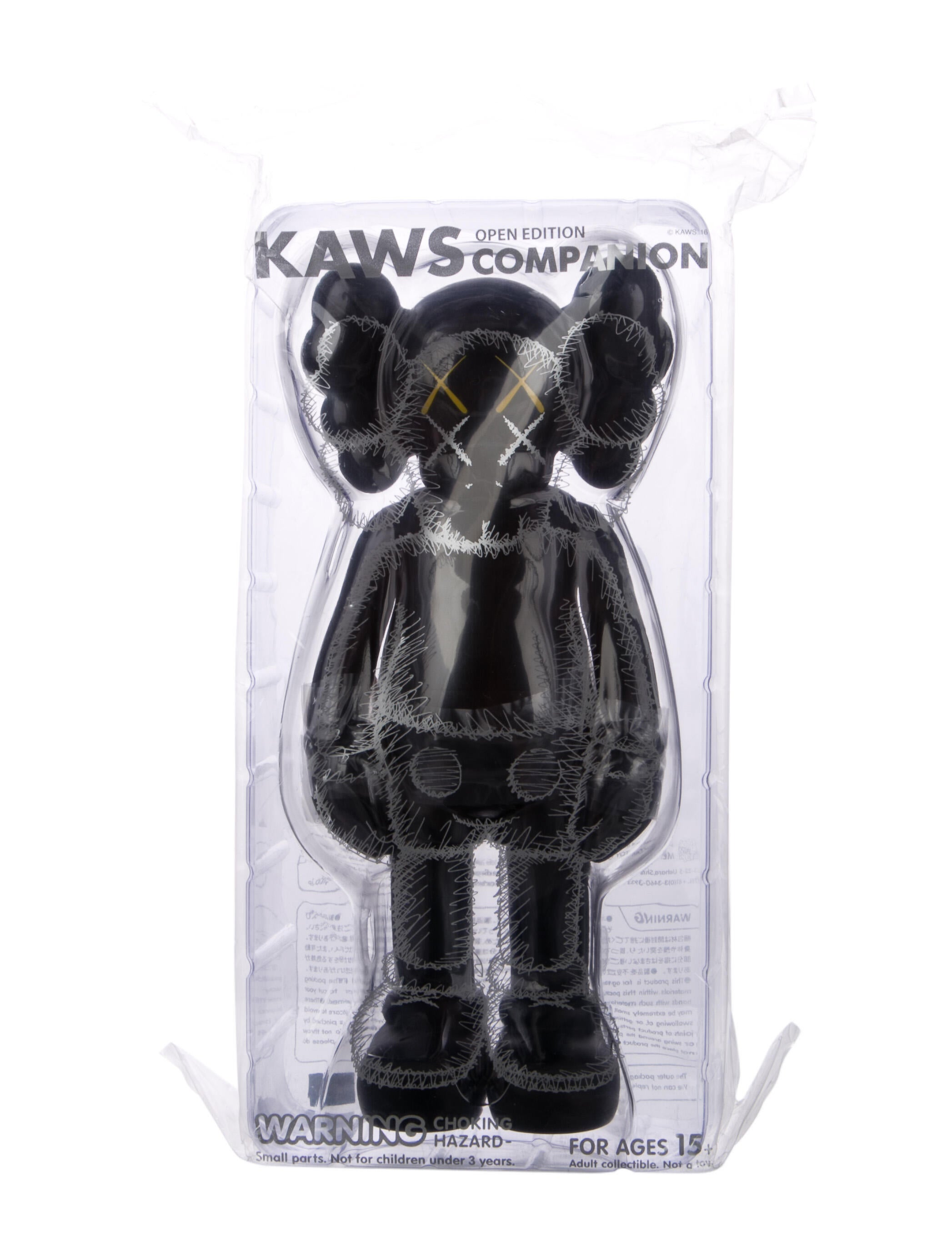 KAWS x BFF Companion Black Edition Black Figures