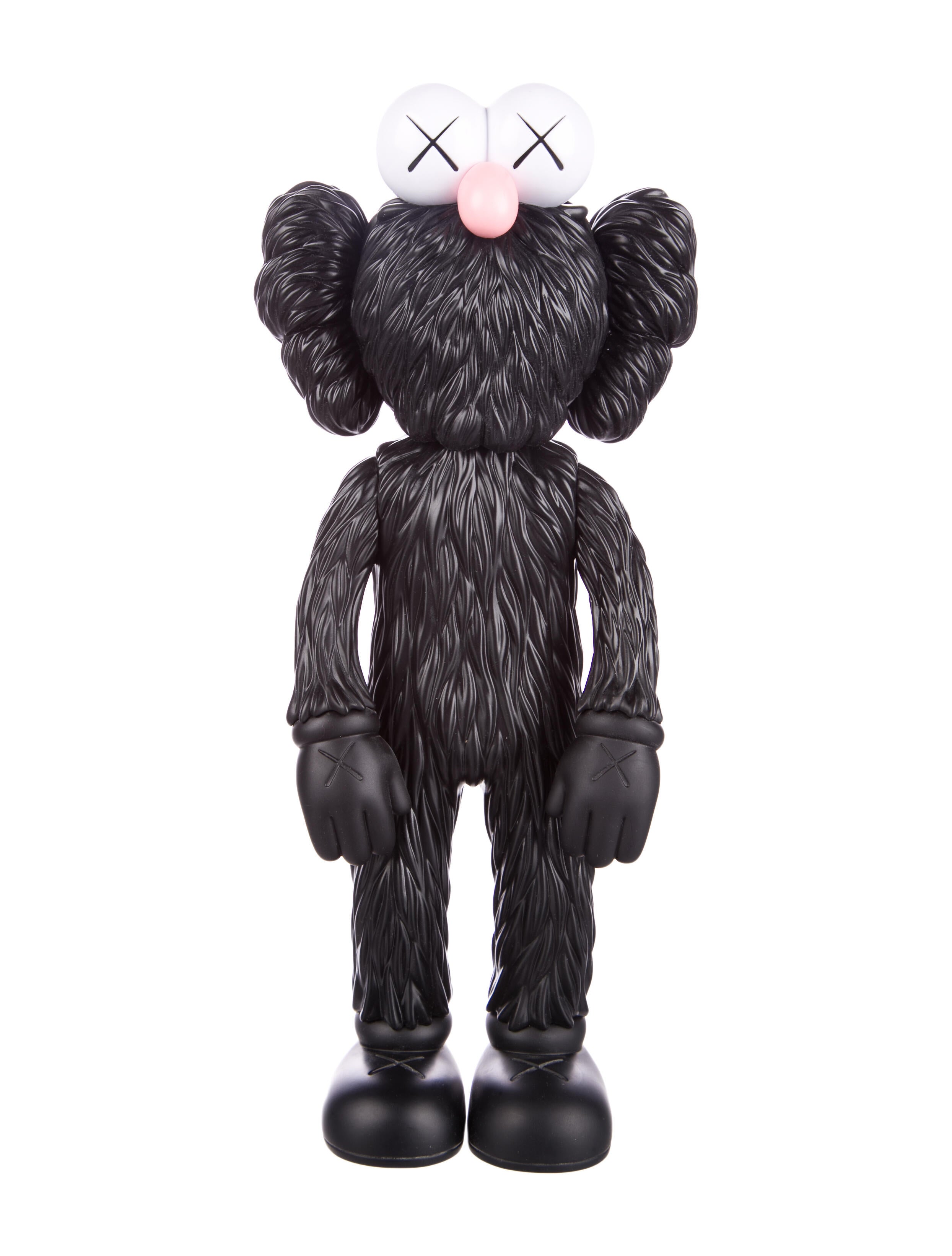 KAWS 2017 BFF (Black) Open Edition Vinyl Figure Black KAWSX20908 The RealReal
