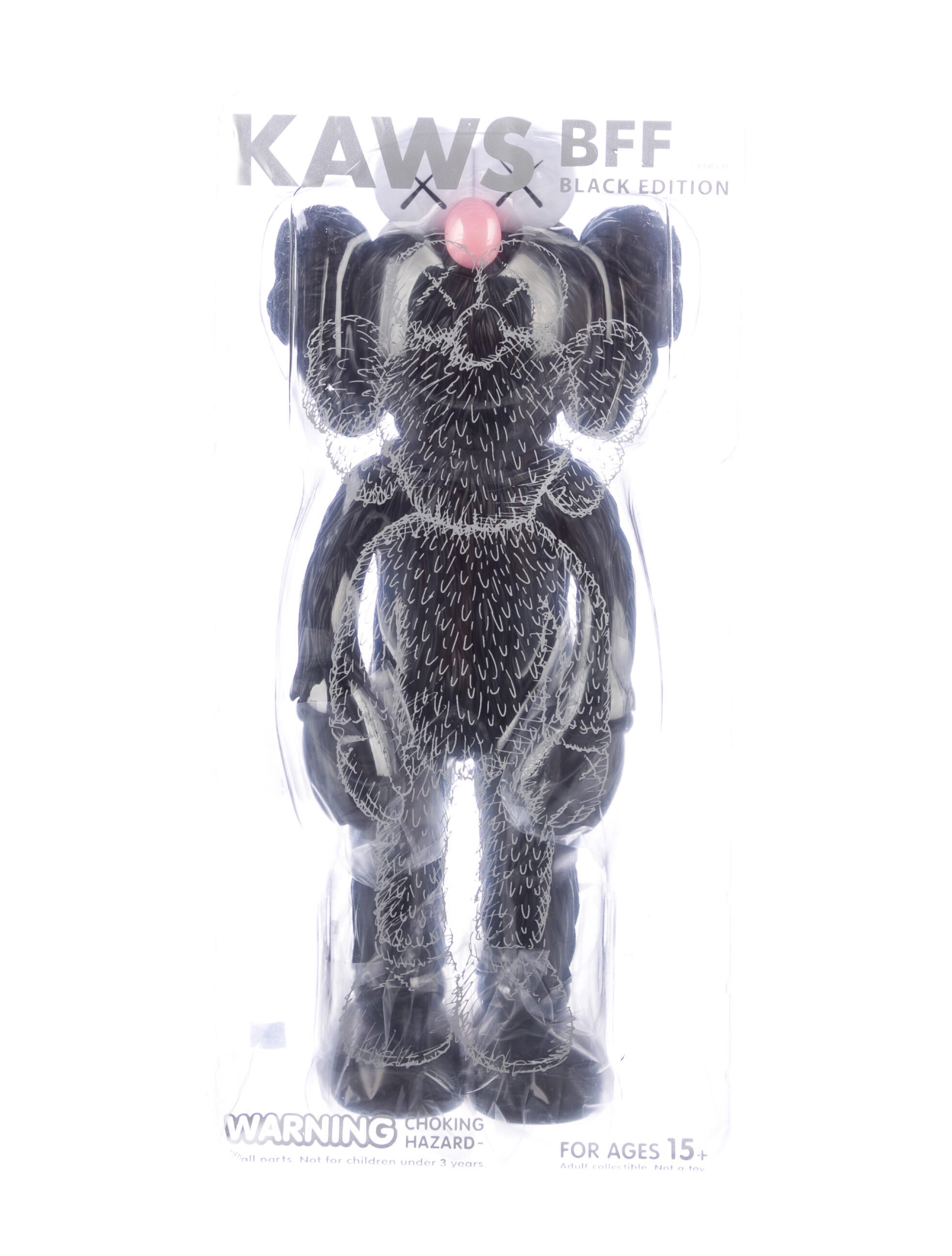 KAWS x Medicom BFF Companion Black Edition
