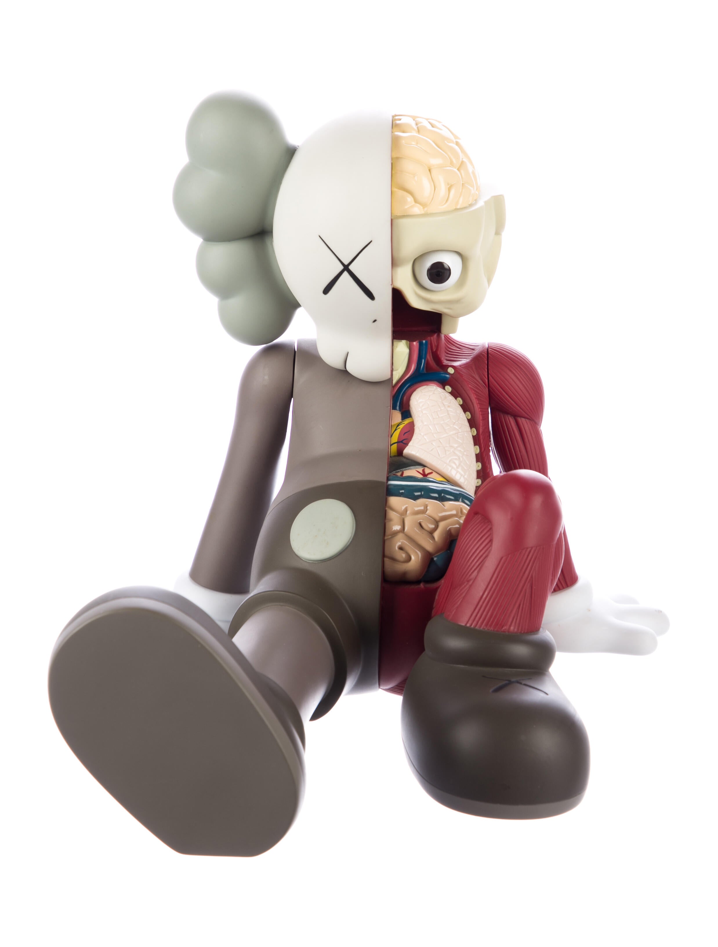 KAWS Dissected Resting Place Companion Brown Figures, Collectibles