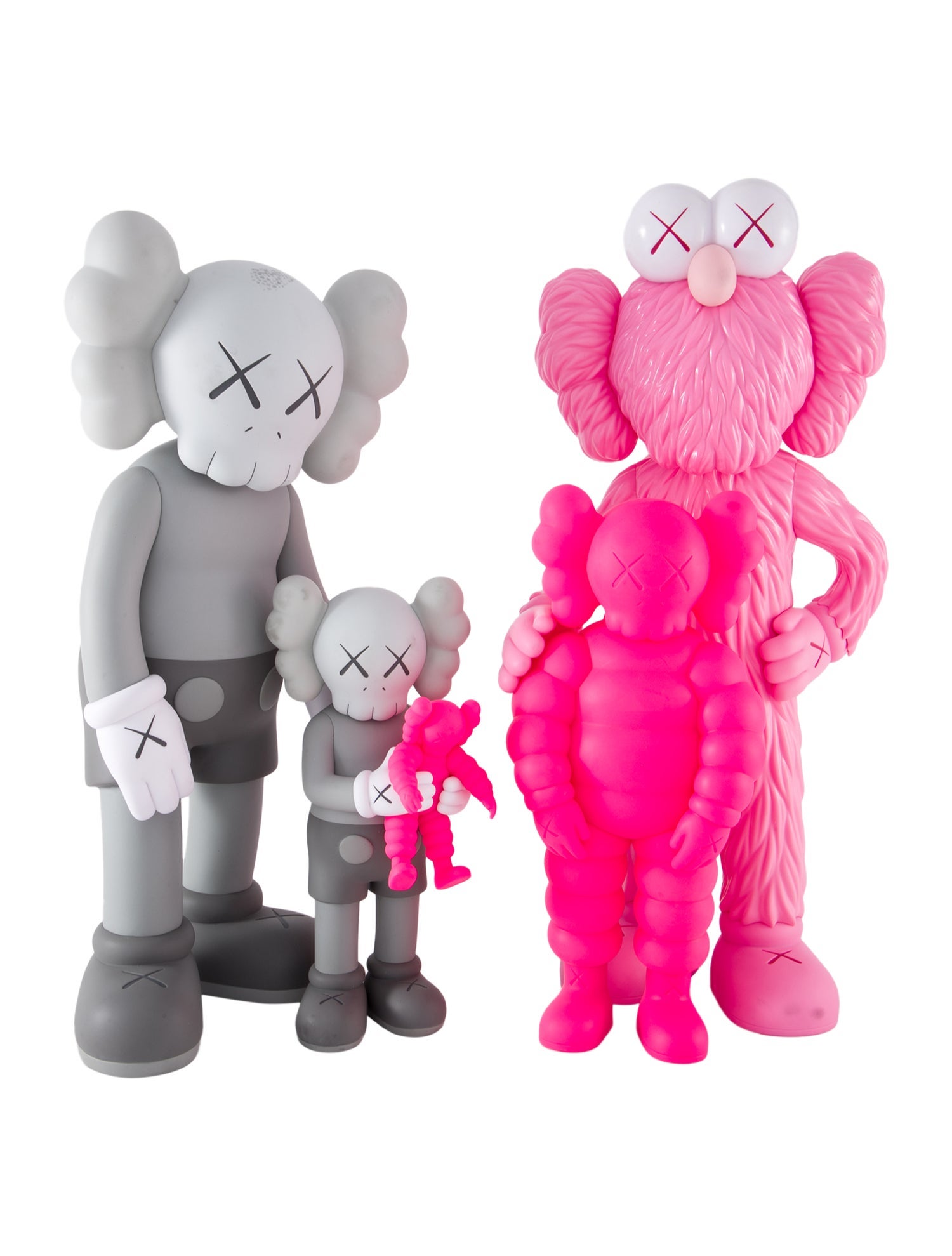 KAWS 4-Piece 2021 Family Open Edition Figurine Set