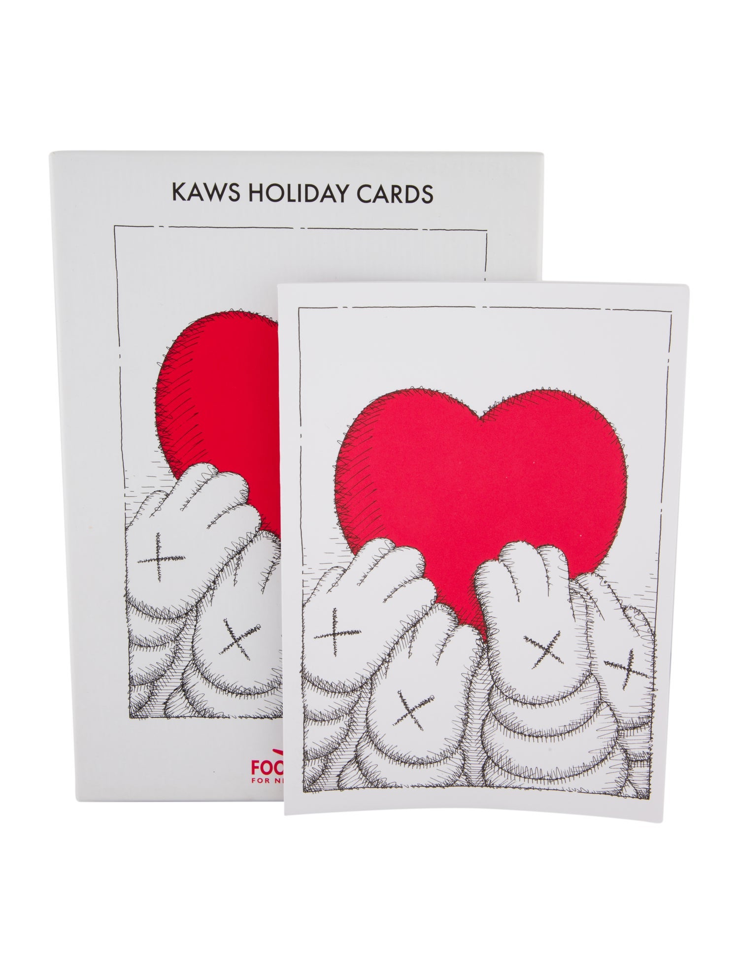 KAWS x Food Bank for New York City Holiday Card Set