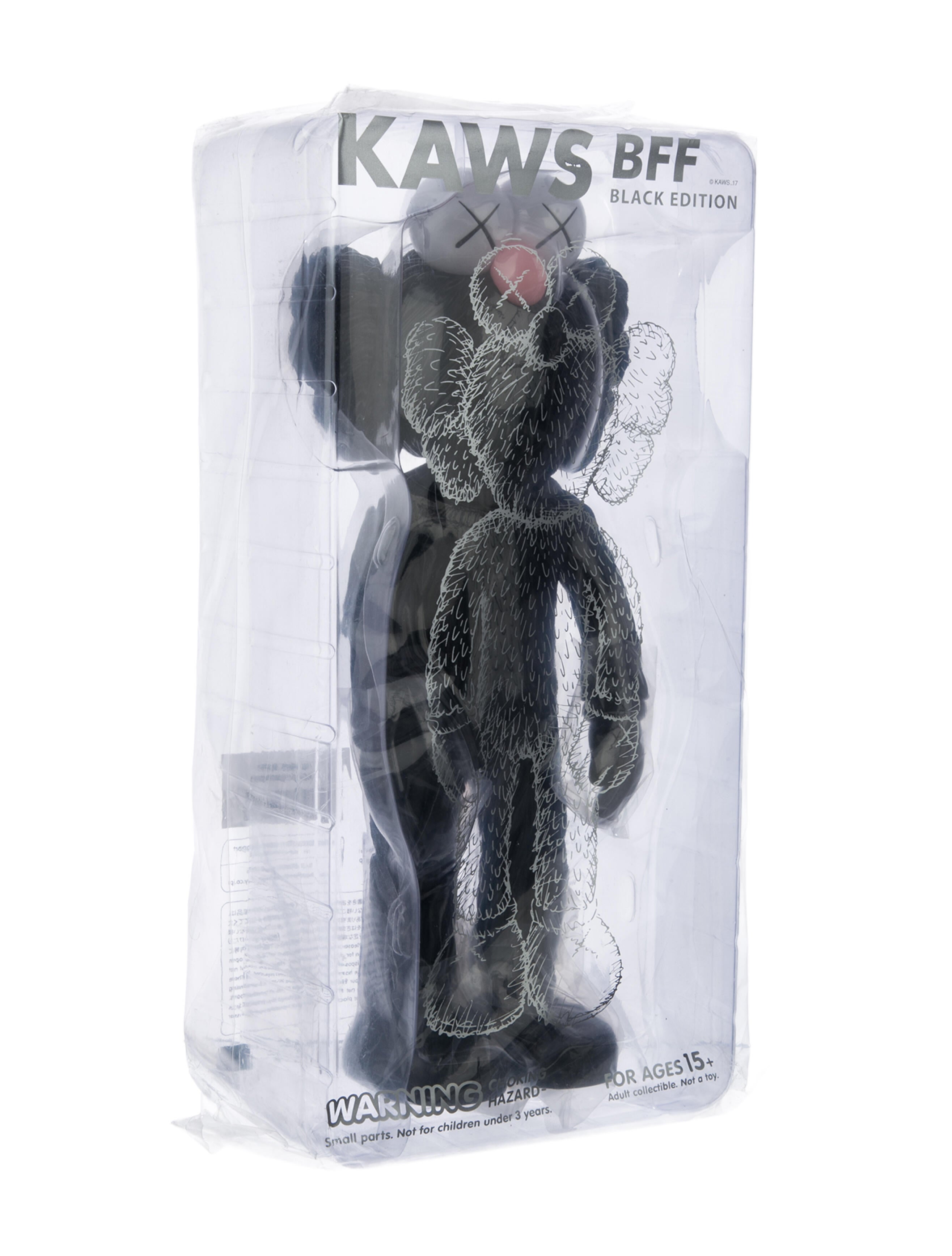 KAWS BFF Companion Open Edition Black Collectible Figure