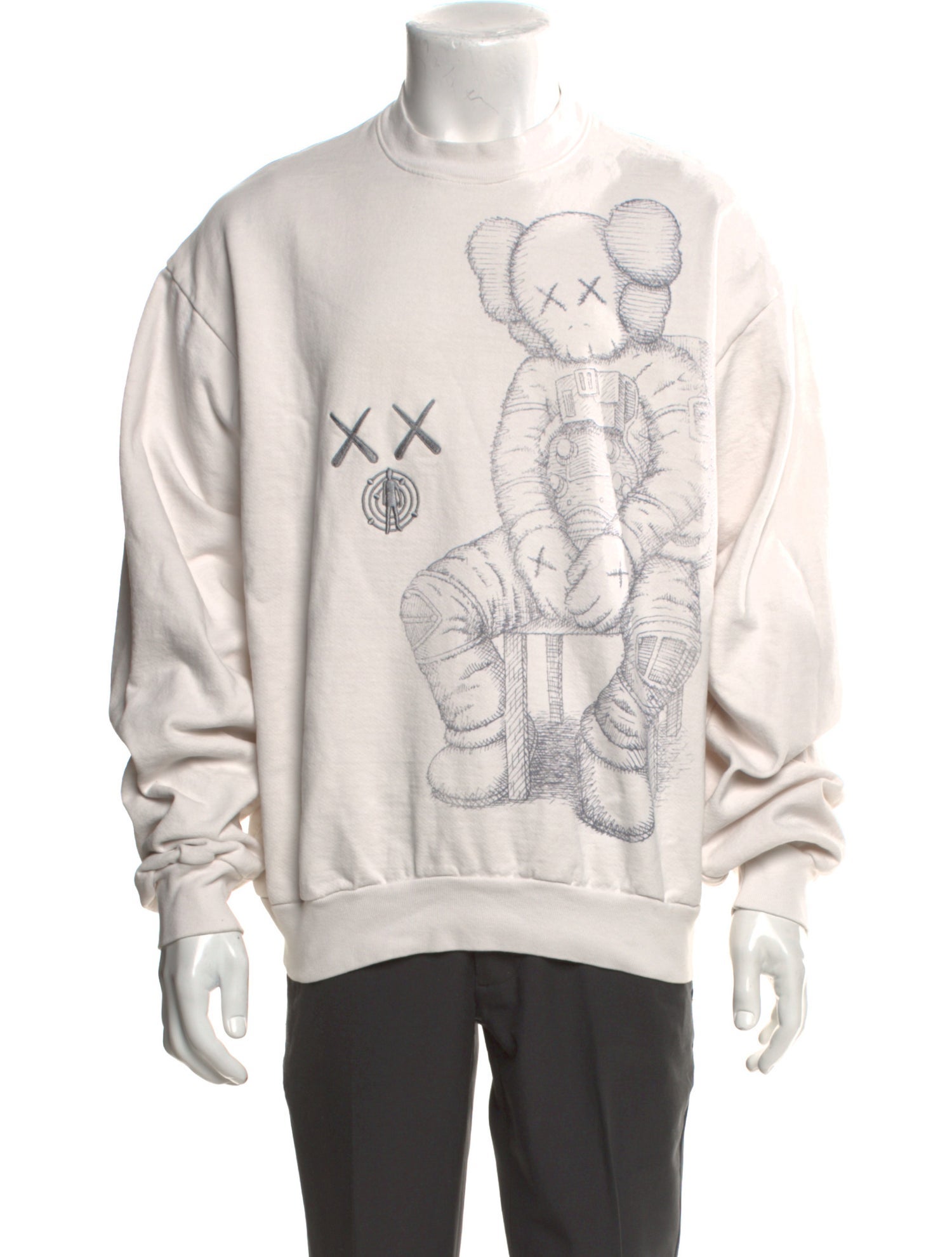 KAWS x Kid Cudi 'Astronaut' Graphic Print Pullover