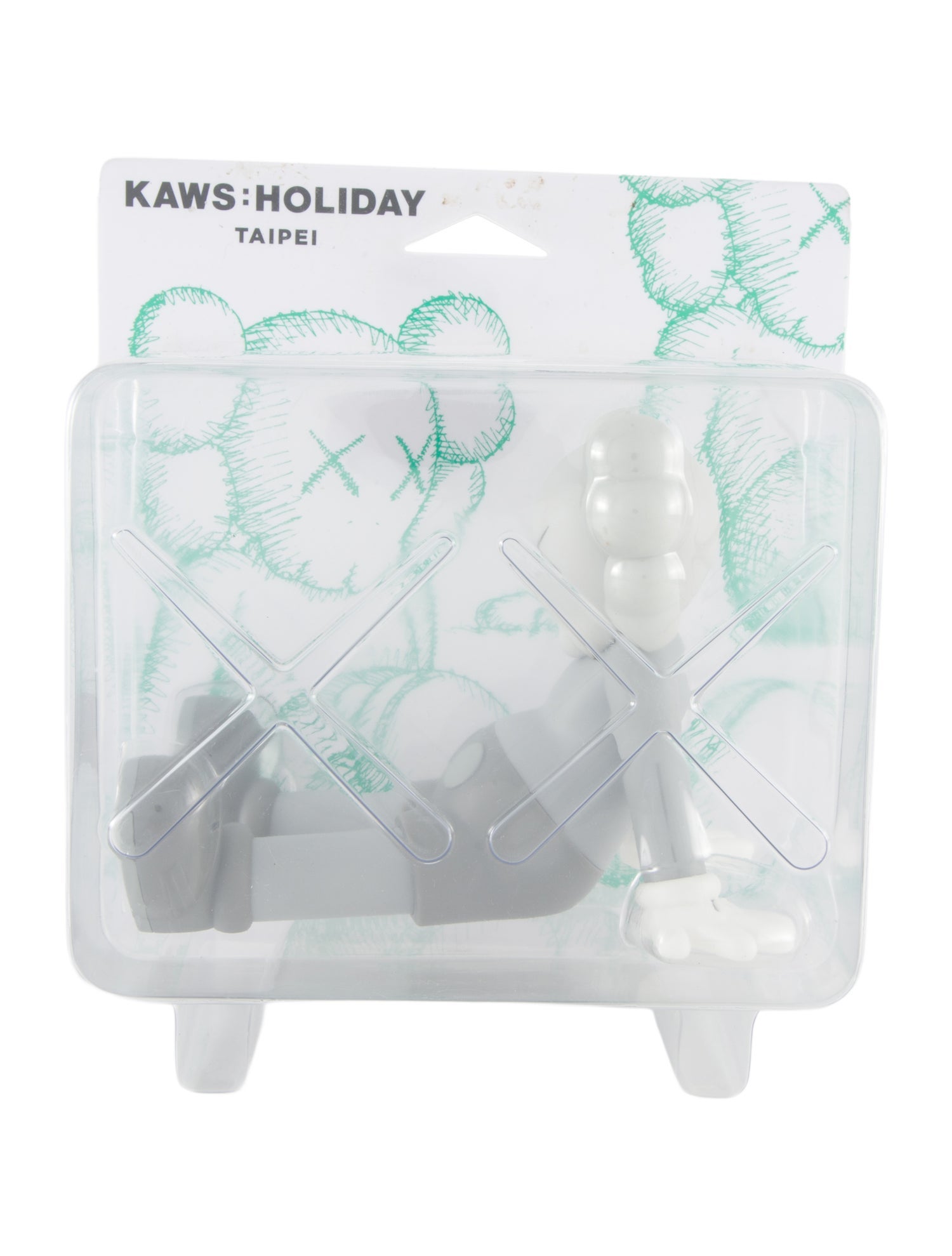 KAWS 2019 Holiday Taipei Vinyl Grey Figure