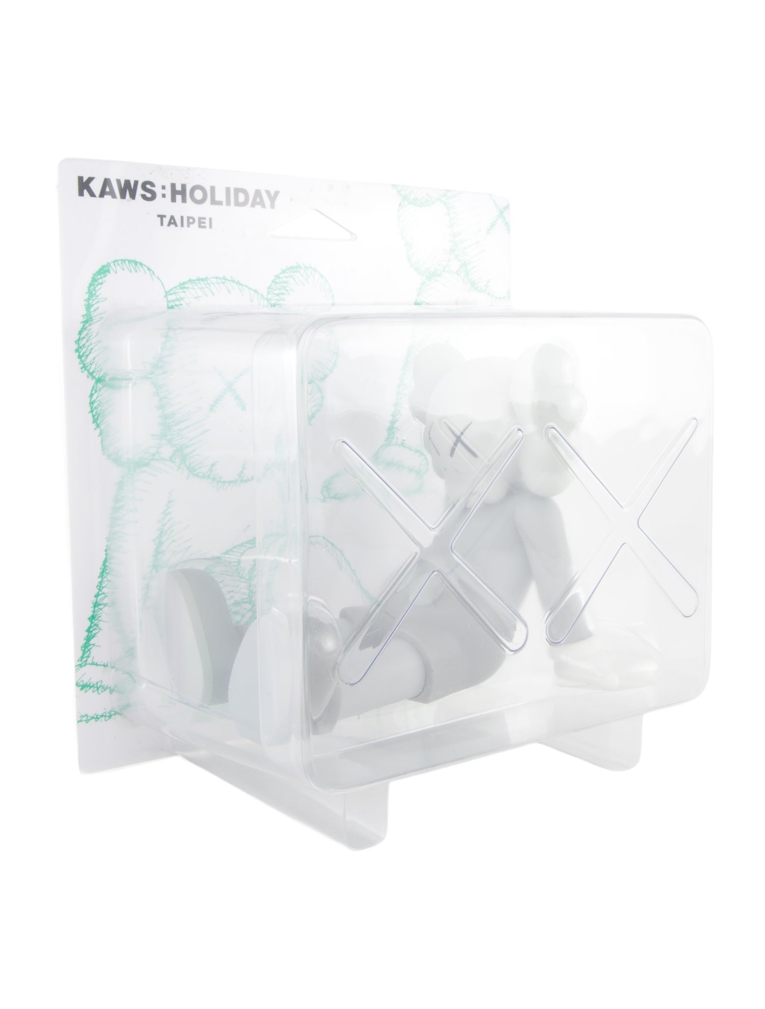 KAWS 2019 Holiday Taipei Vinyl Grey Figure