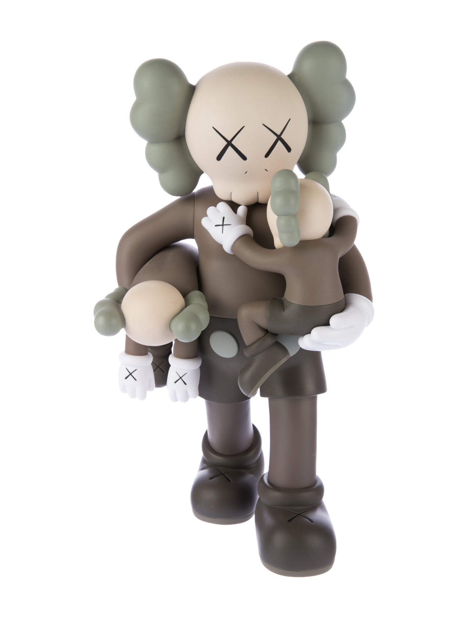 KAWS x Medicom 2018 Clean Slate Brown