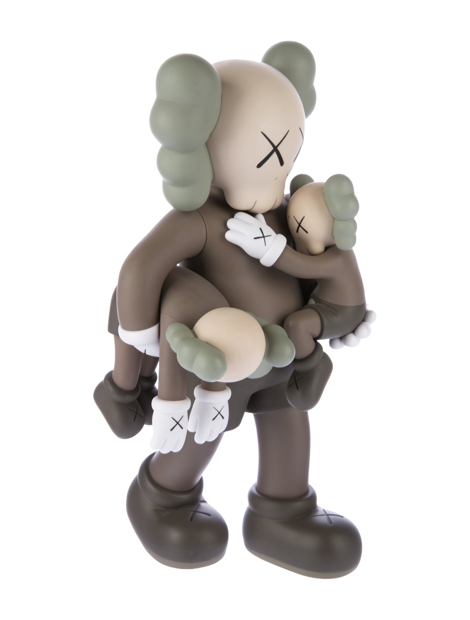 KAWS x Medicom 2018 Clean Slate Brown