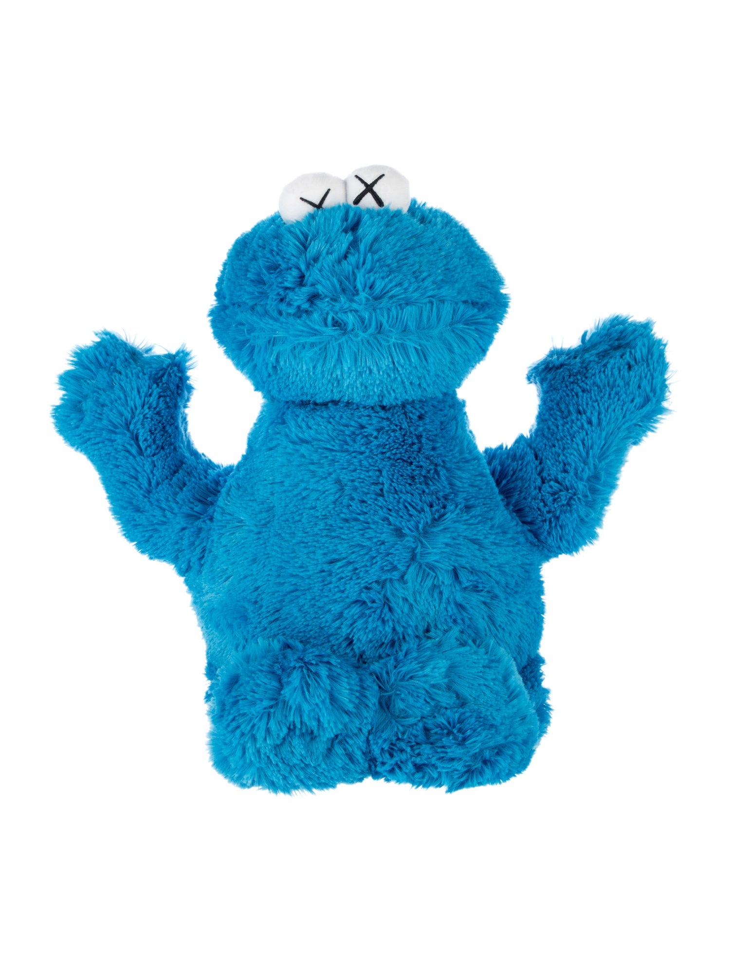 KAWS x Sesame Street Cookie Monster Plush