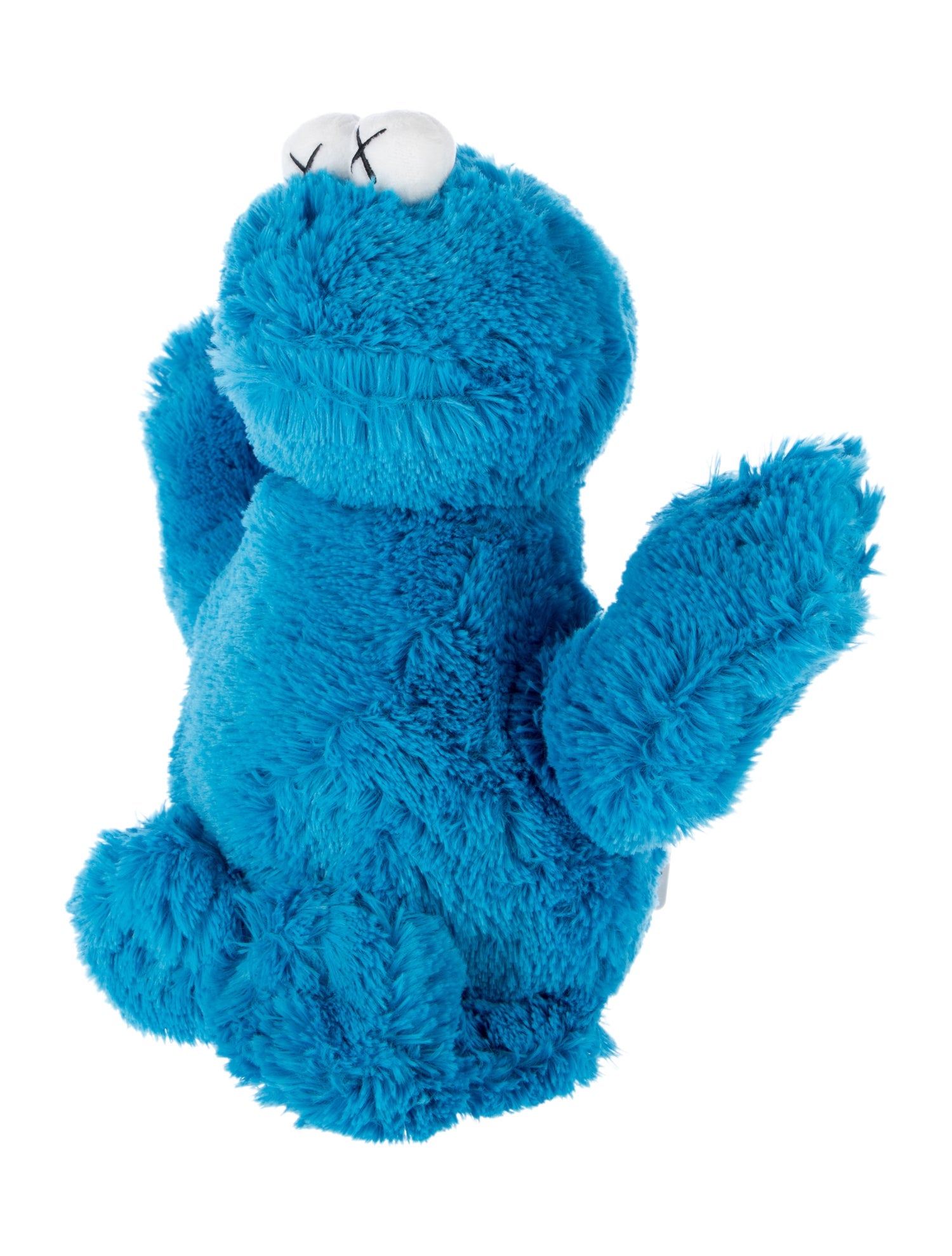 KAWS x Sesame Street Cookie Monster Plush