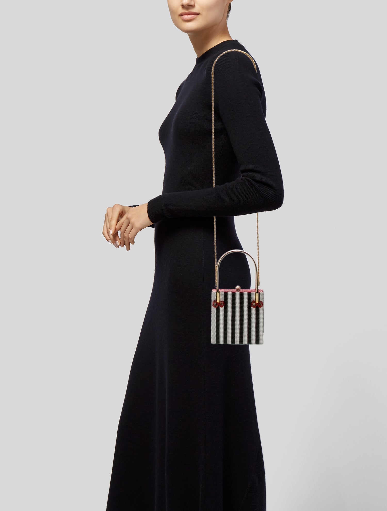 Kathrine Baumann Crystal Minaudière