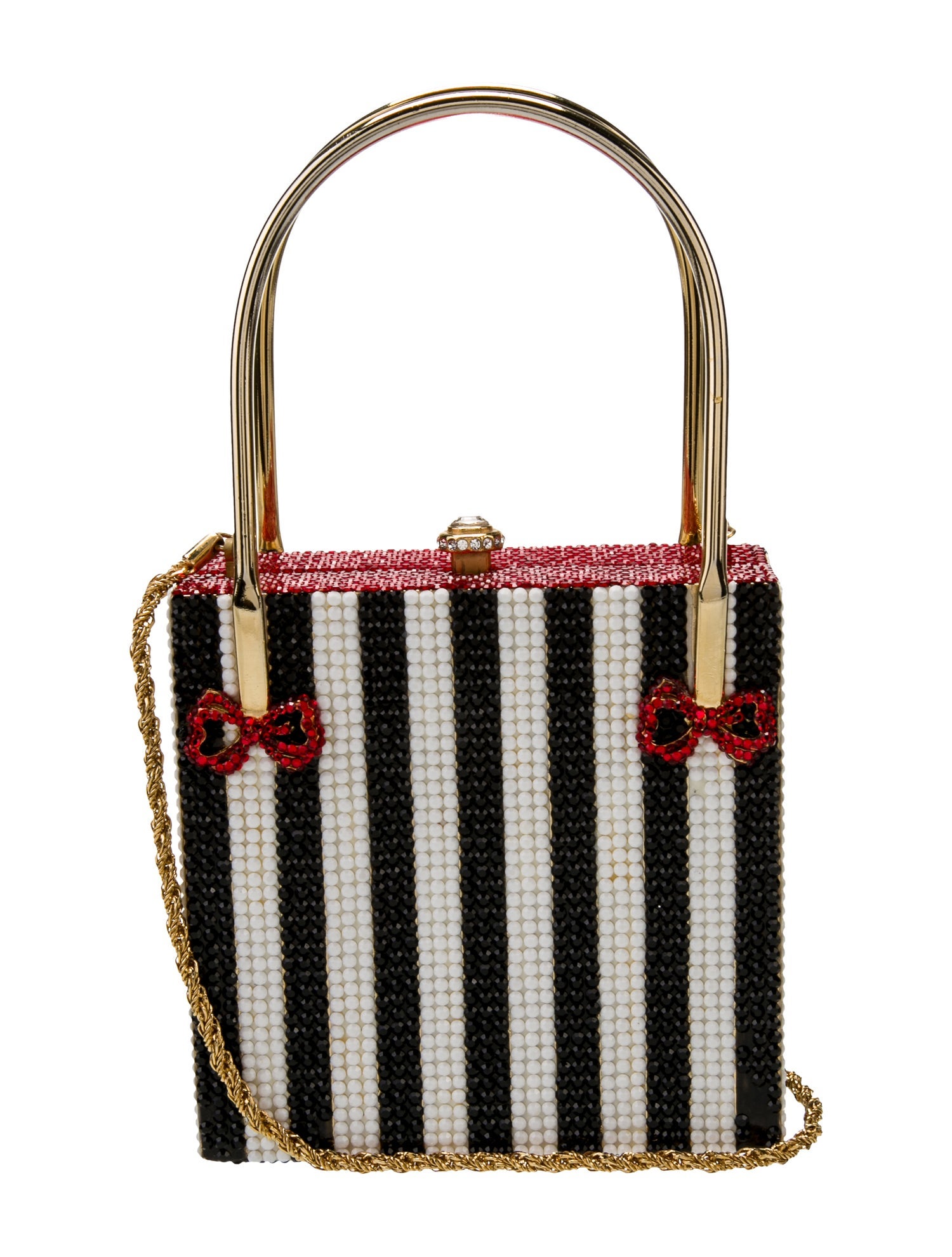 Kathrine Baumann Crystal Minaudière