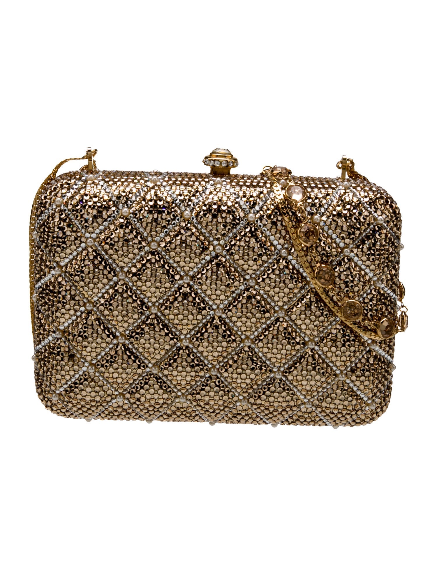 Kathrine Baumann Crystal Minaudière