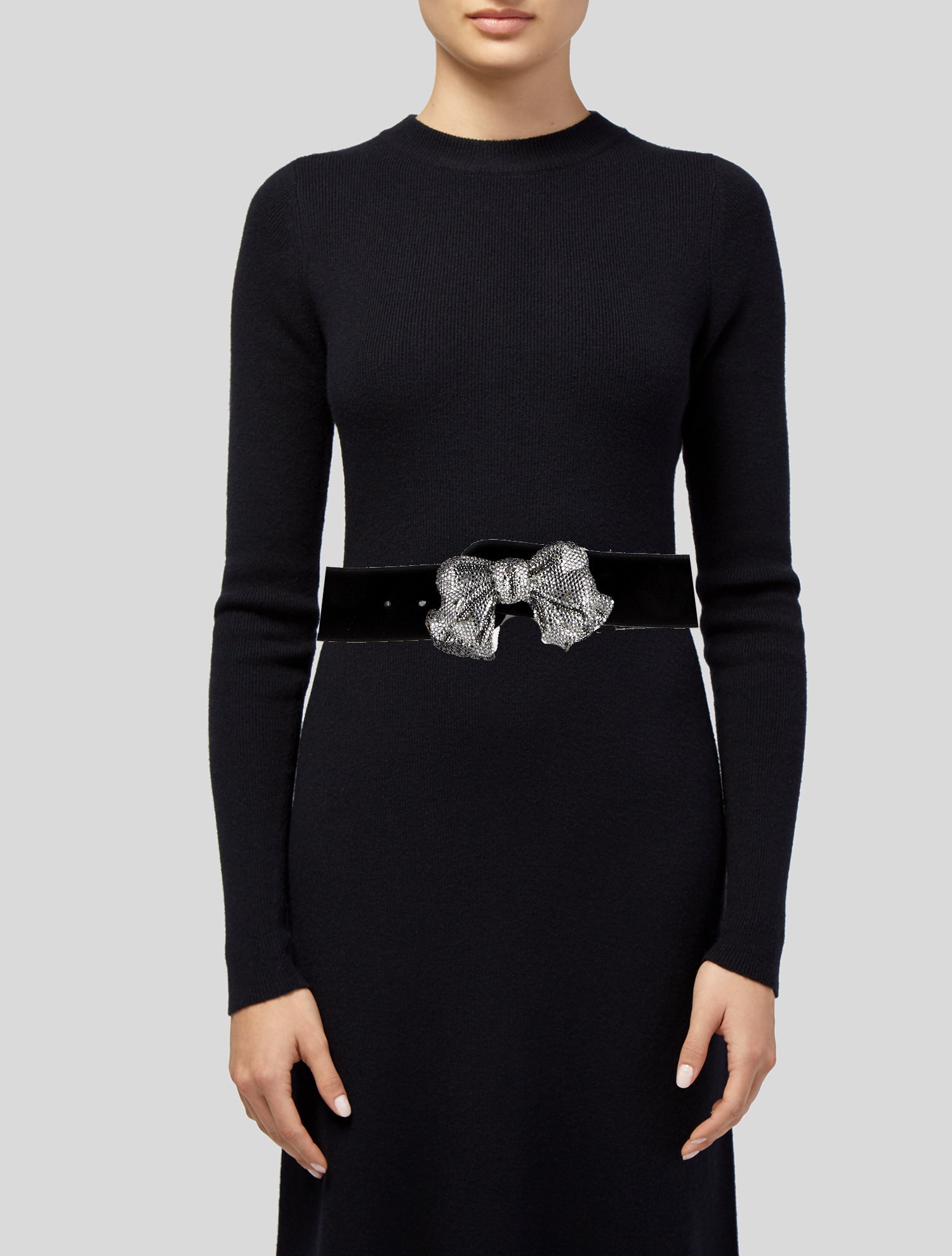 Kathrine Baumann Wide Velvet Belt