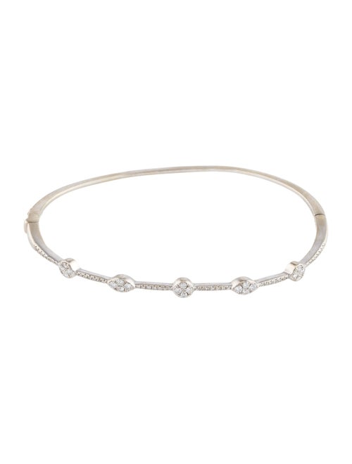 KC Designs 14K Diamond Hinged Bangle Bracelet