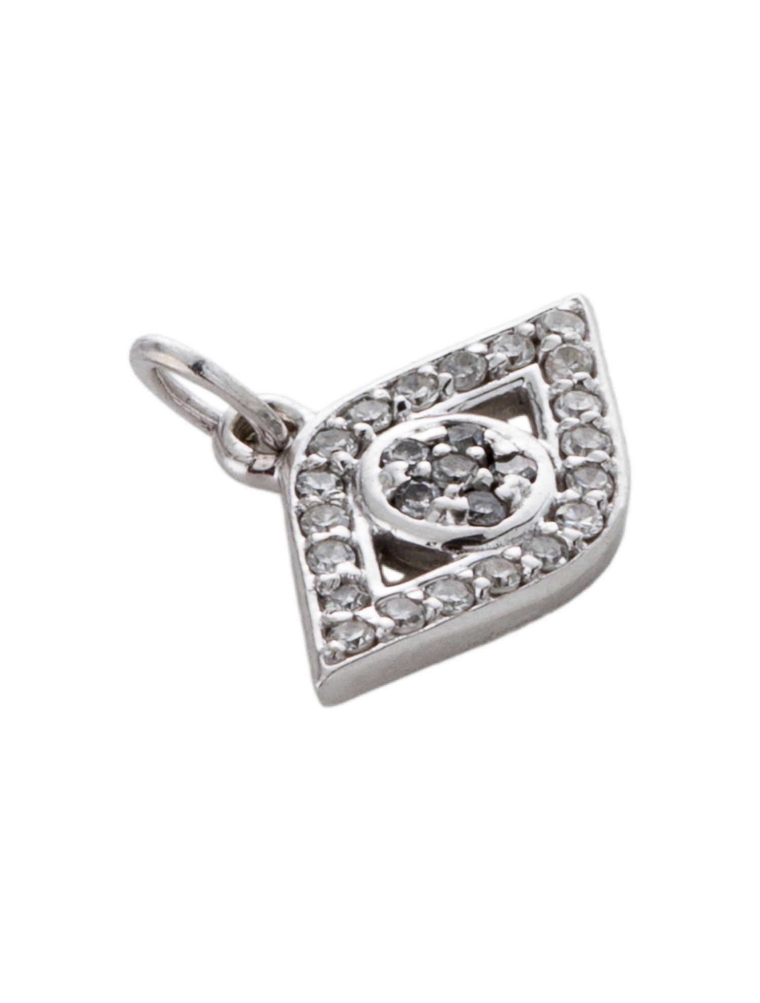 KC Designs 14K Diamond Evil Eye Pendant