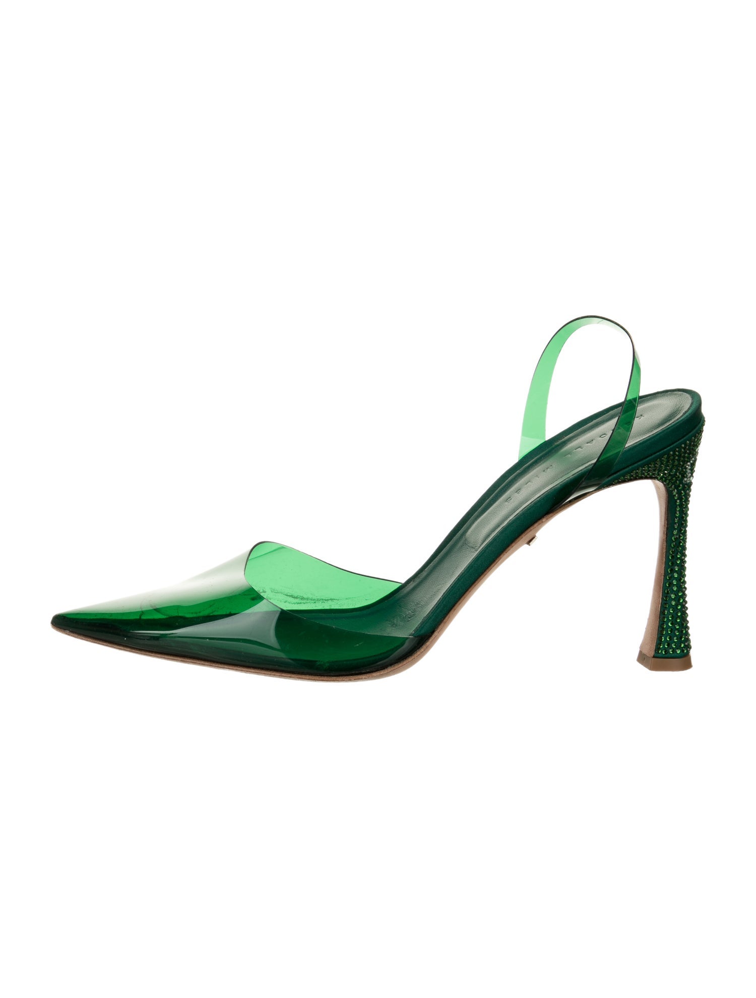 Kendall Miles PVC Slingback Pumps