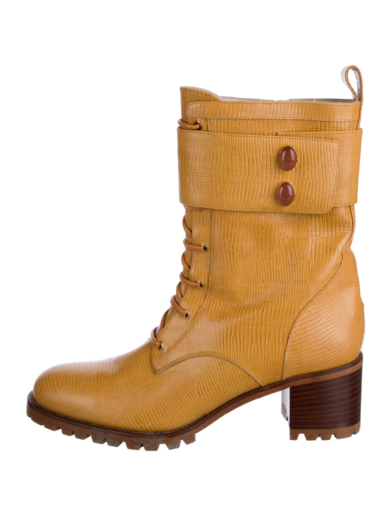 Kendall Miles Leather Combat Boots