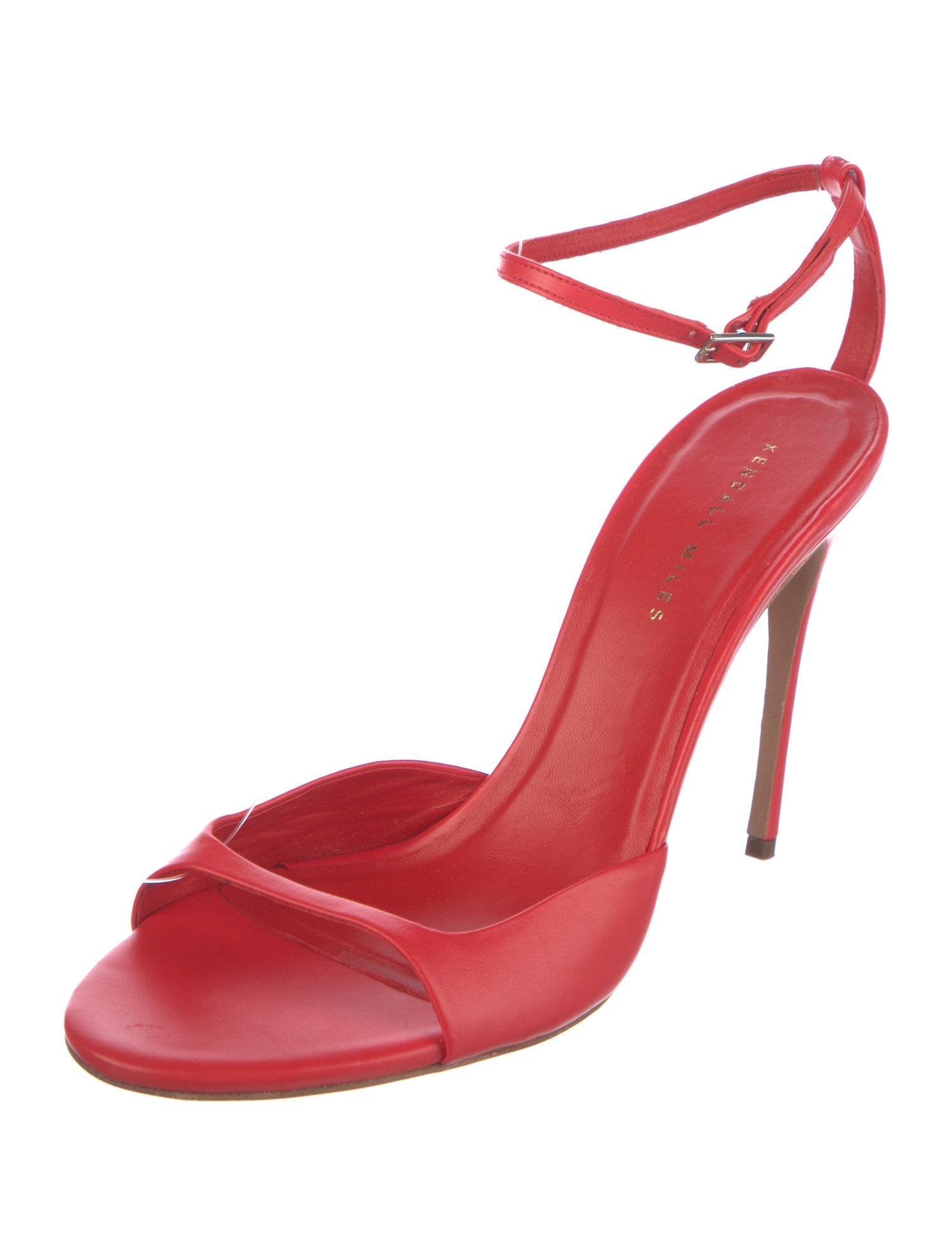 Kendall Miles Leather Slingback Sandals