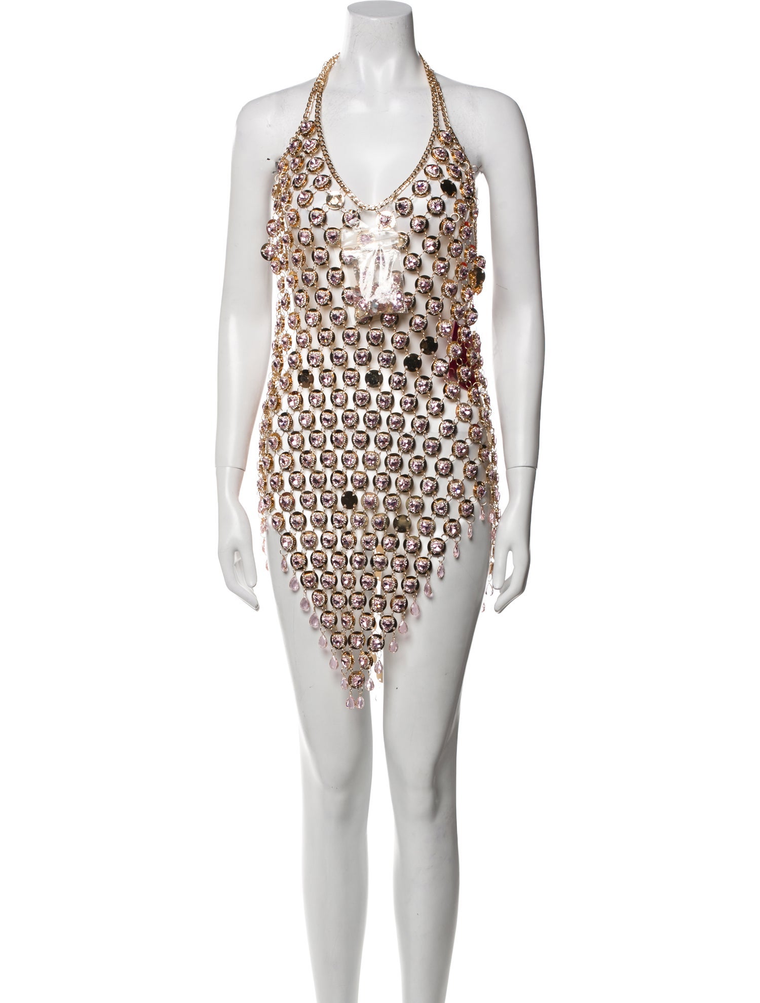 Kelsey Randall Halterneck Mini Dress